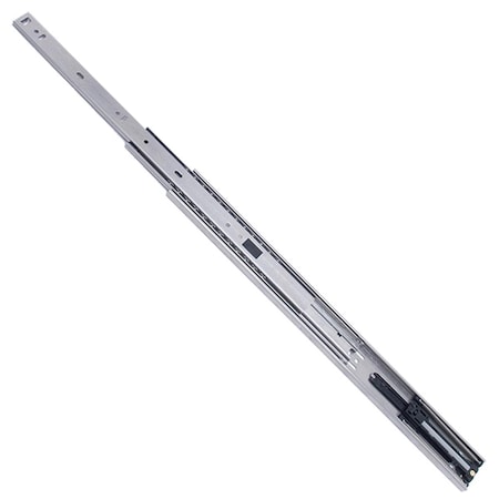 Sugatsune 104 lbs, 22 in. Full Extension Drawer Slide with Soft Close, Stainless Steel SUESRSC4513 22
